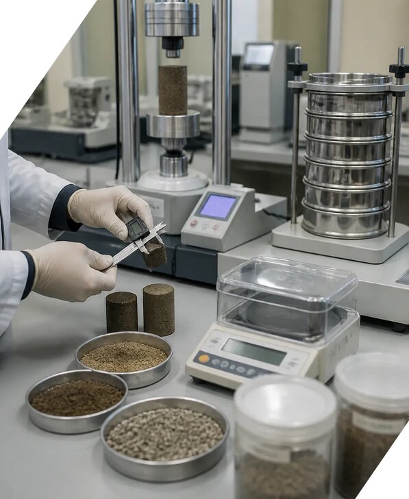 Лабораторные испытания грунтов в Кингисеппе от 3634 р. | ЭкспертизаРоссия